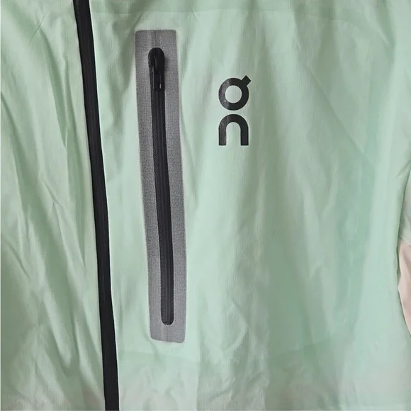 On Running Men's Weather Jacket Creek / Pearl - Picture 6 of 10